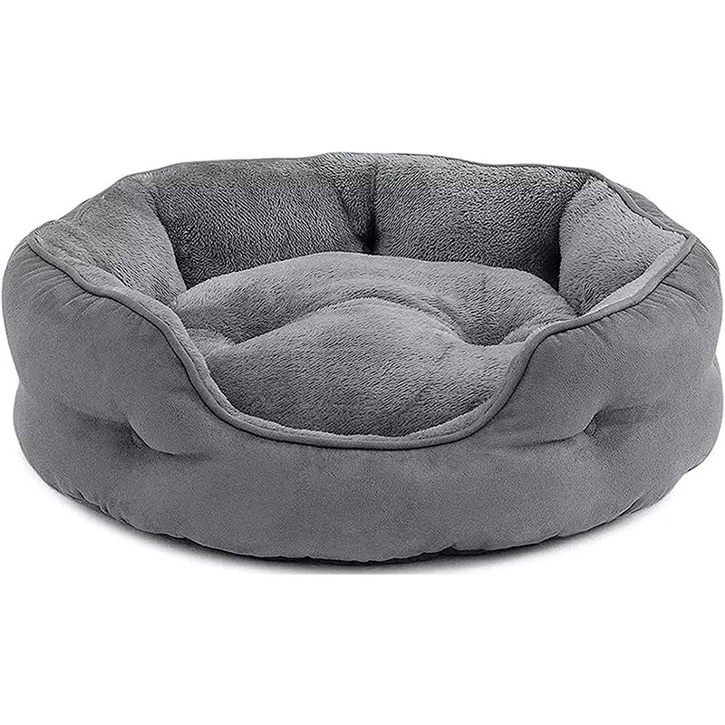 Luxury Fluffy Donut Cat &Dog Bed | Washable