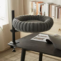 Cozy Window & Desk Mounted Cat Bed with Hanging Toy
