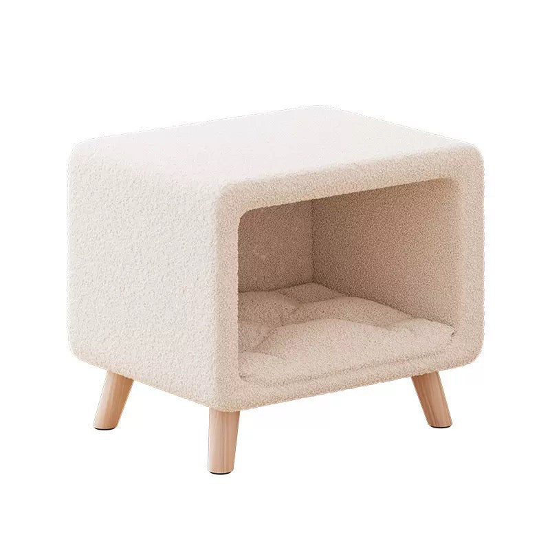 2-in-1 Cat Bed Side Table