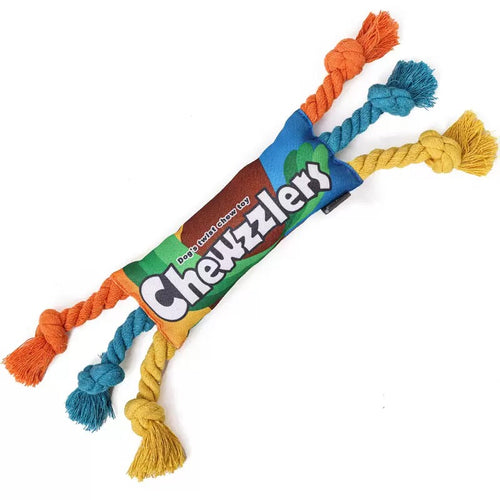 Chewzzlers Dog Rope Toy by DogLemi – Single Pack, 3 Designs Available