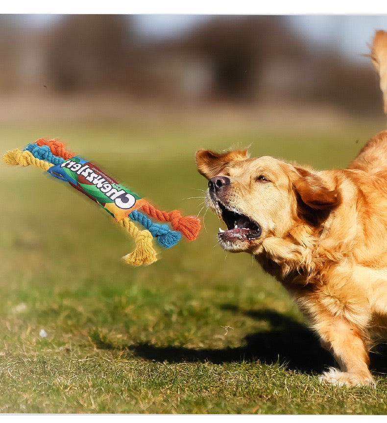 Chewzzlers Dog Rope Toy by DogLemi – Single Pack, 3 Designs Available
