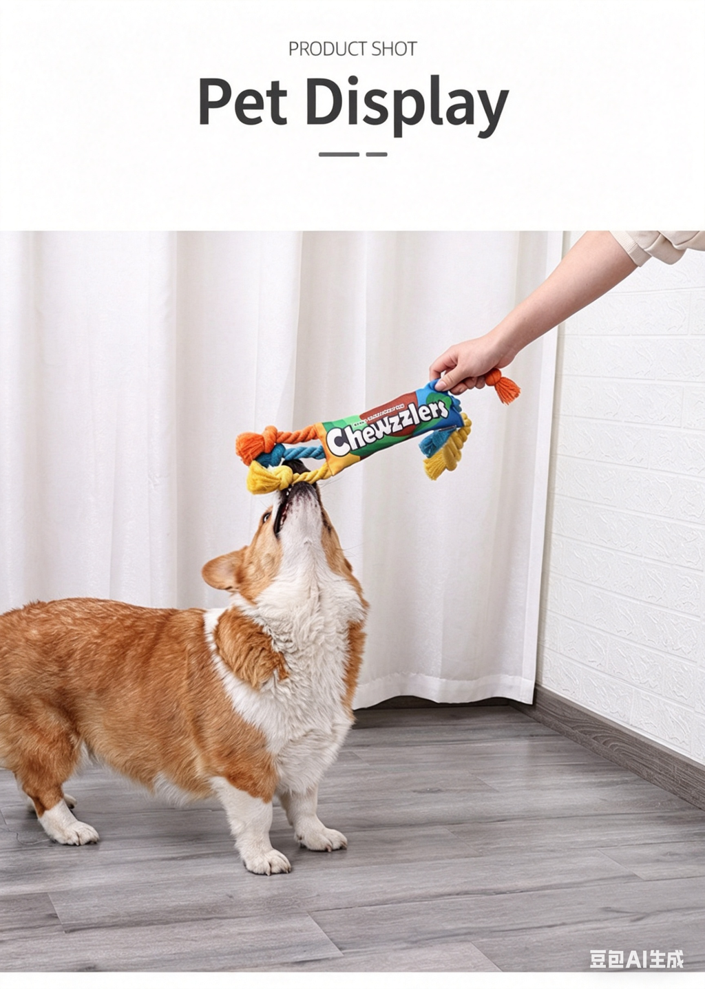 Chewzzlers Dog Rope Toy by DogLemi – Single Pack, 3 Designs Available