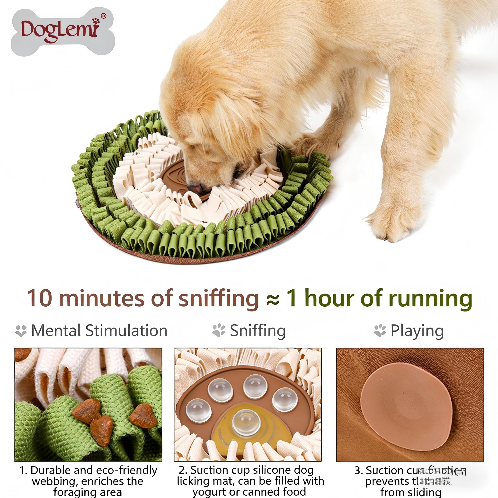 Dog & Cat Snuffle Mat - Interactive Nosework Feeder Mat
